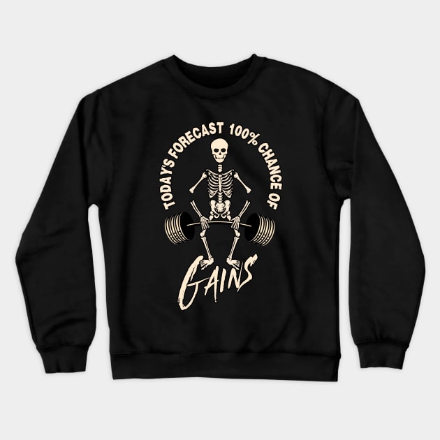 Deadlift Crewneck Sweatshirt by AniTeeCreation